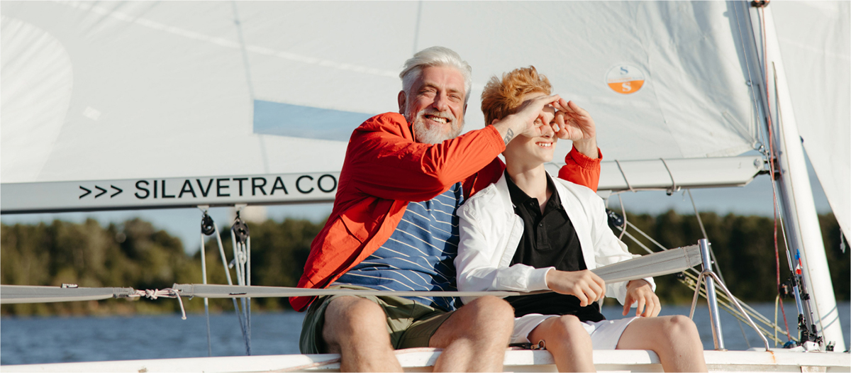 persone in barca - people on a sailing boat